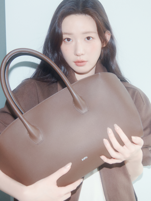 KIE tote bag (Dark Brown) 키토트백