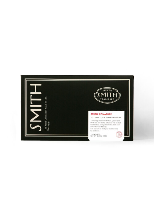 [스미스티] 시그니처 선물세트 (녹차, 홍차, 허브 15종 15샤세)