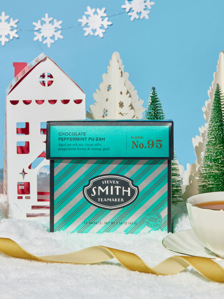 [스미스티] No.95 초콜릿 페퍼민트 푸얼 보이차 (3g x 15샤세)