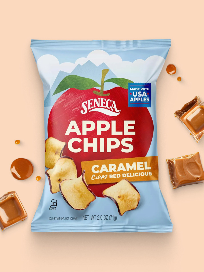 세네카 카라멜 애플칩 사과칩 애플 스낵 사과 과자 71g