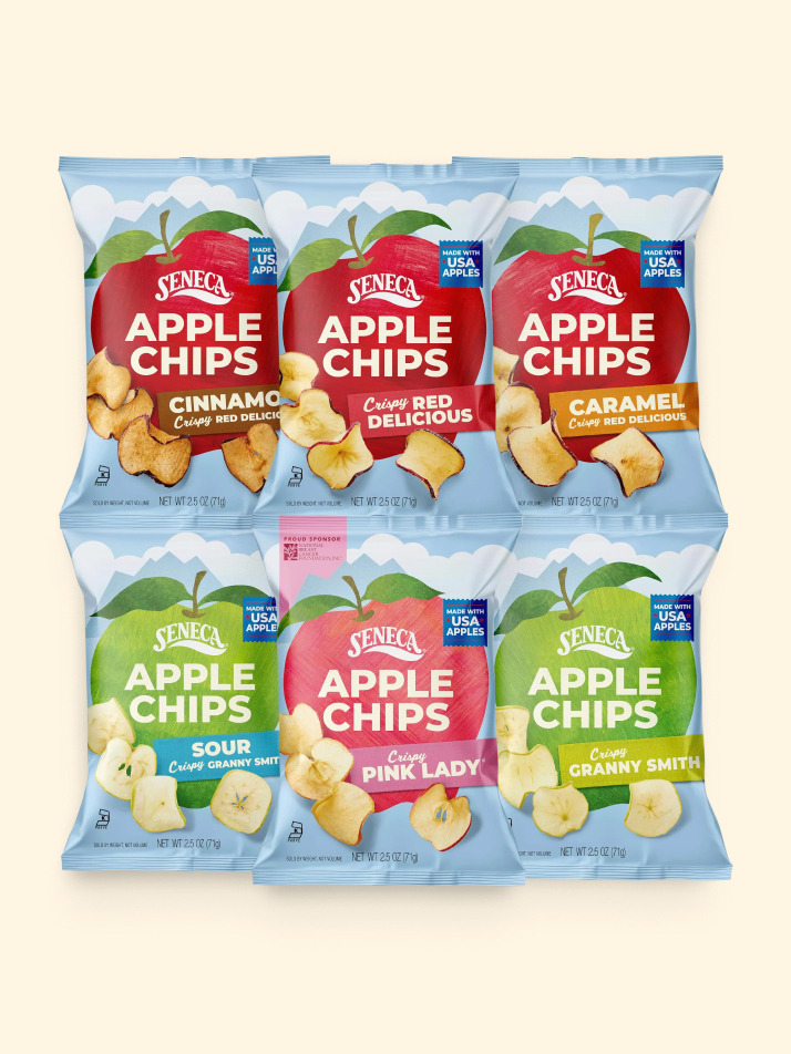 세네카 카라멜 애플칩 사과칩 애플 스낵 사과 과자 71g