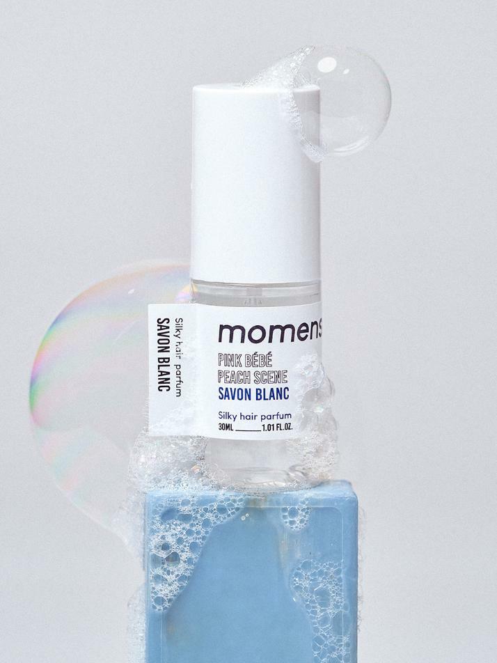 [폭닥 비누향] 모멘센트 사봉블랑 실키 헤어퍼퓸 30ml