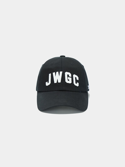 [제이미웨스트] JWGC 아플리케 볼캡 (블랙)