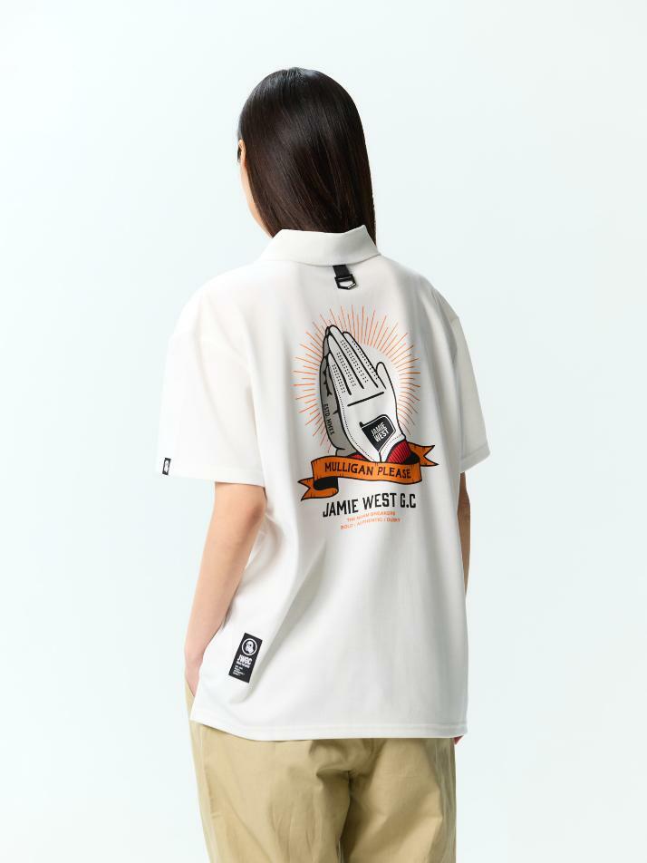 NEW 멀리건 카라티셔츠 (화이트)