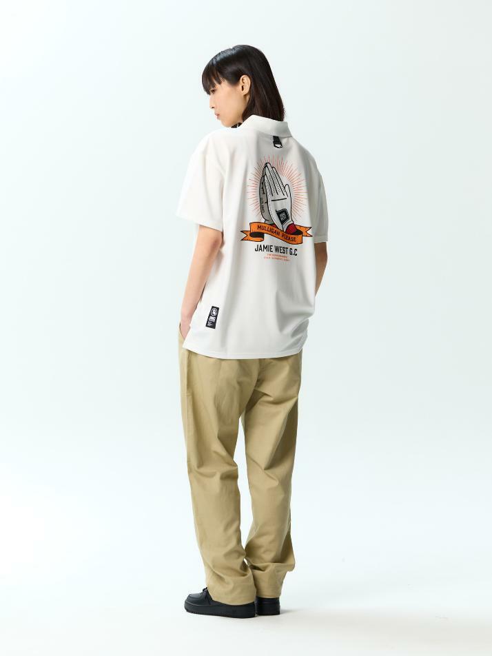 NEW 멀리건 카라티셔츠 (화이트)