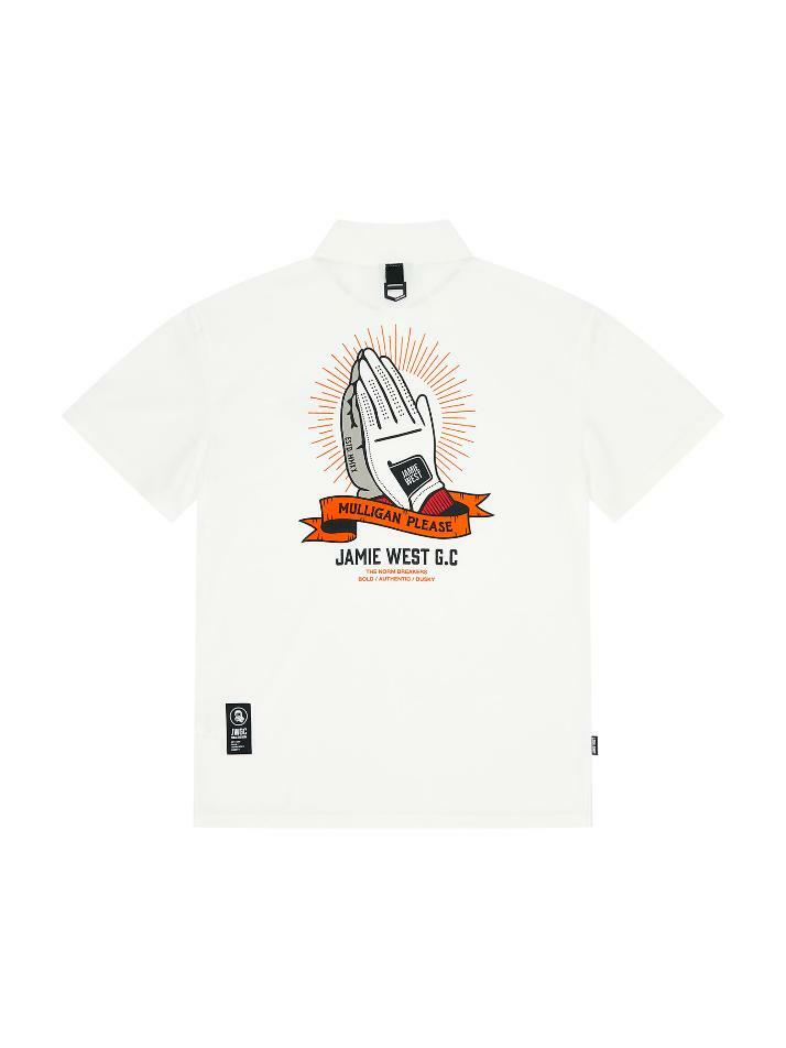 NEW 멀리건 카라티셔츠 (화이트)