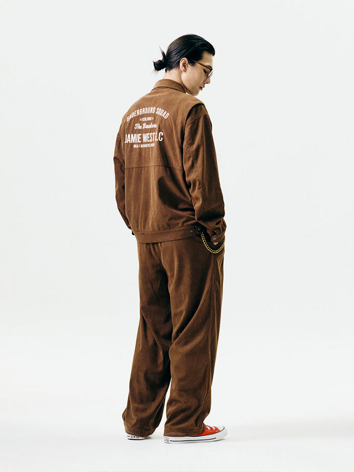 JWGC 코듀로이 트러커 자켓 (브라운)