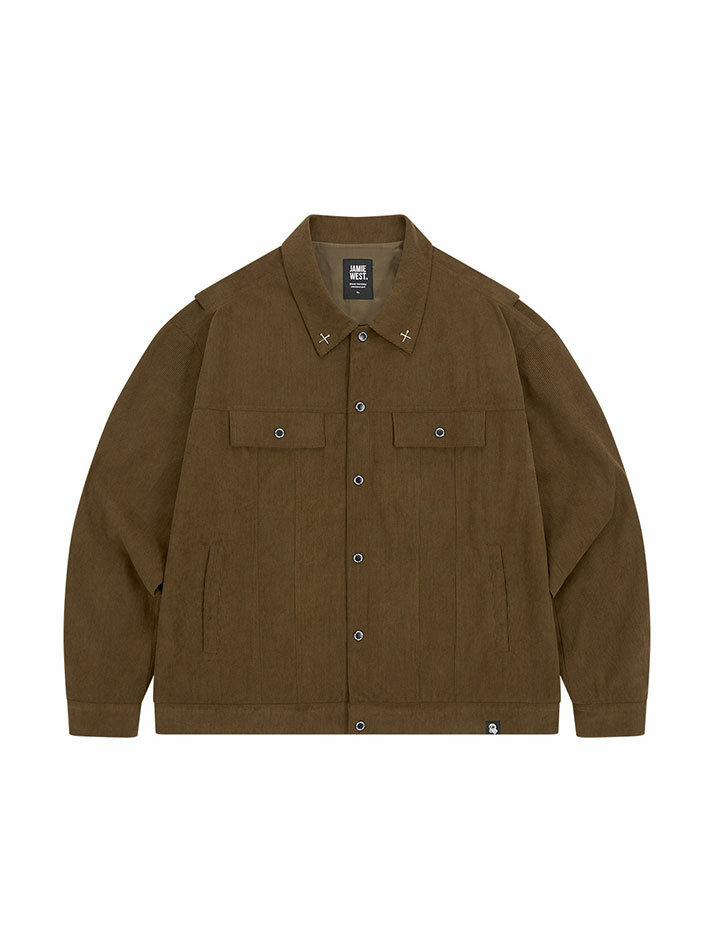 JWGC 코듀로이 트러커 자켓 (브라운)