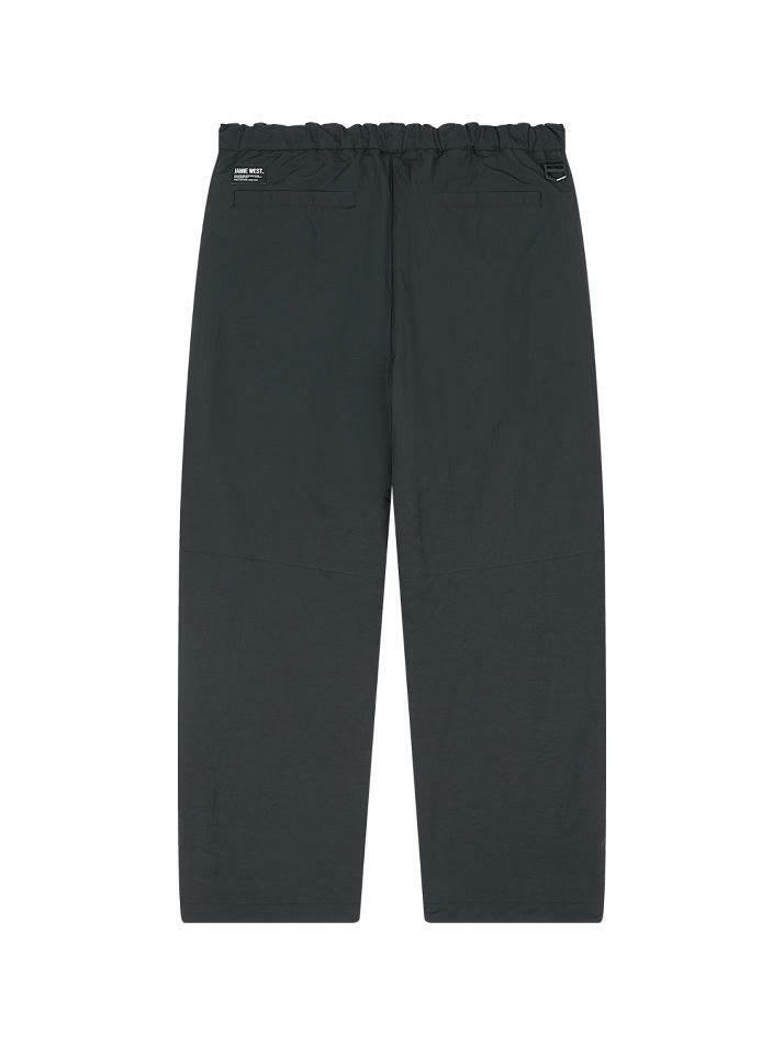 플리스 나일론 리버서블 윈터팬츠 (블랙)