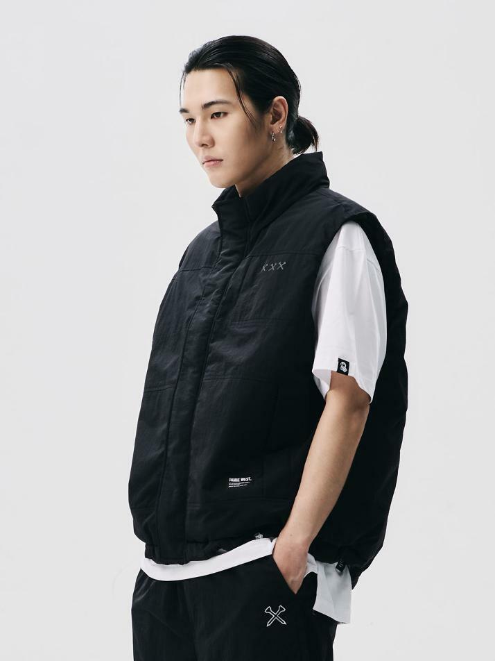 프리마로프트 히든후드 헤비 푸퍼 베스트 (블랙)