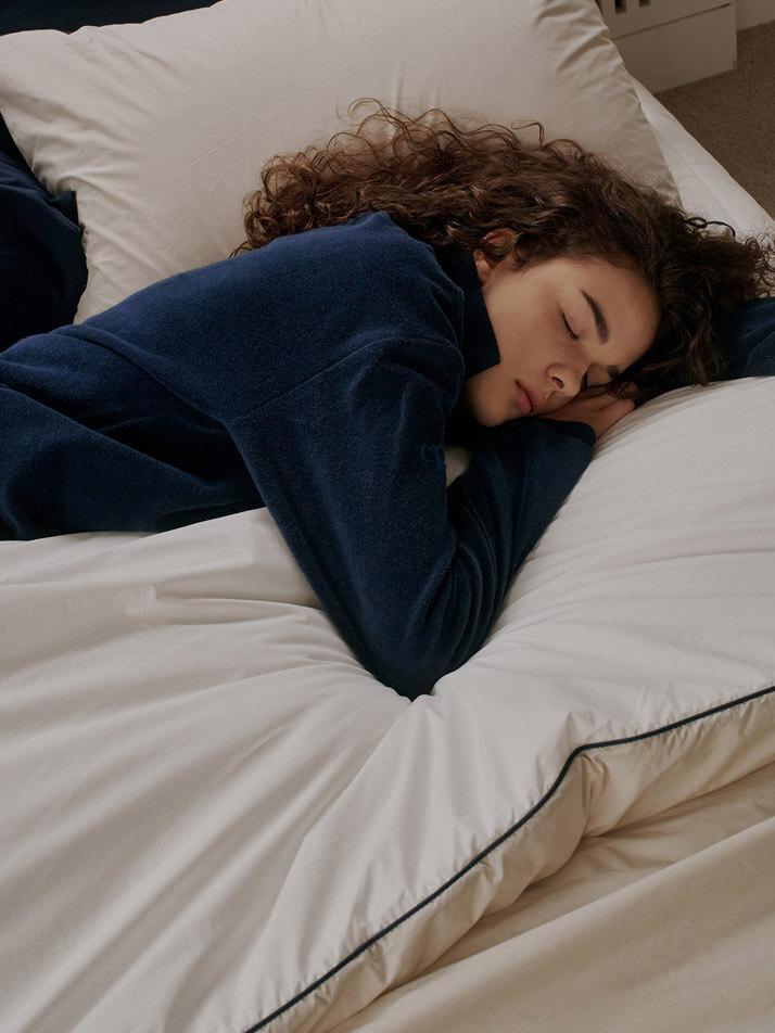 파우더 투톤 차렵이불 (4color)