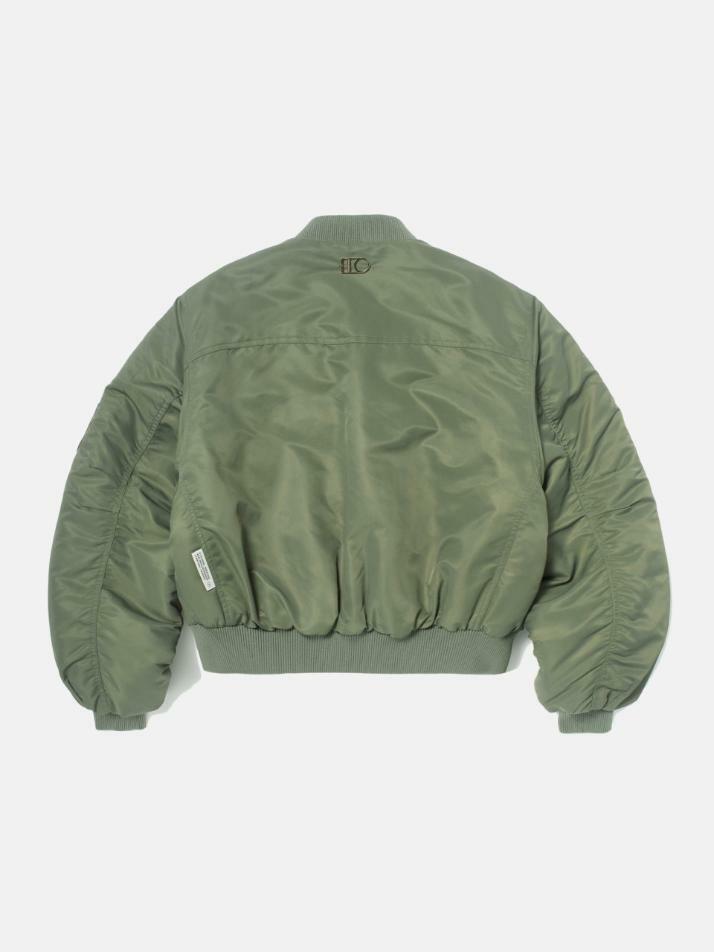 Padded MA-1 Bomber Jacket (OLIVE GREEN)