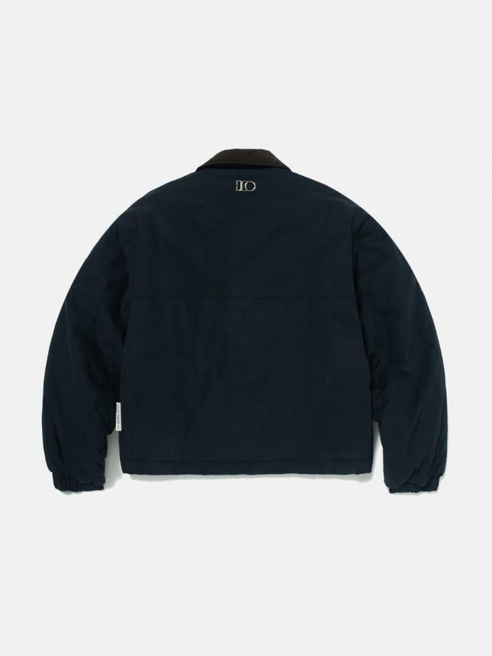 Soft-Canvas Padded Work Jacket (DARK NAVY)