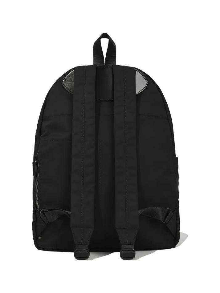 Double Pocket Cargo Backpack (BLACK)