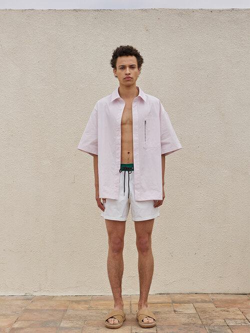 Swim Shorts White