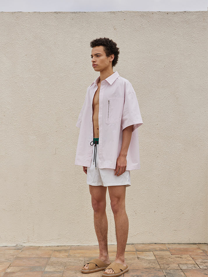 Swim Shorts White