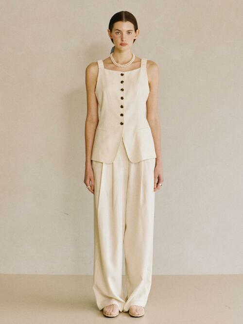 Wide Pants Cream
