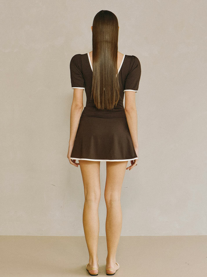 Knotted Cover-up skirt