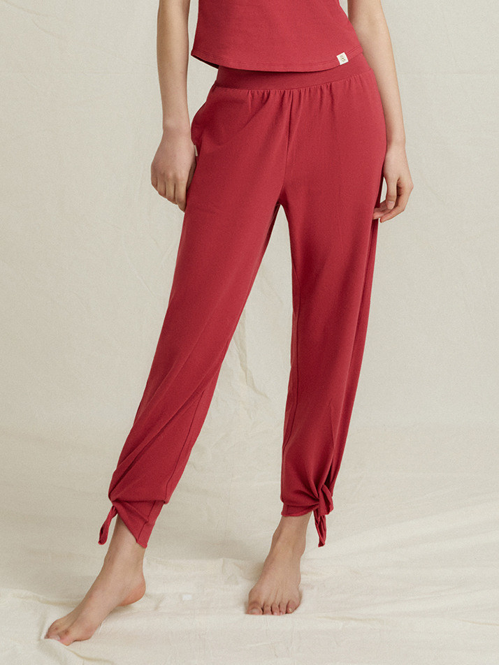 반다 라이트 마이테 슬릿 팬츠