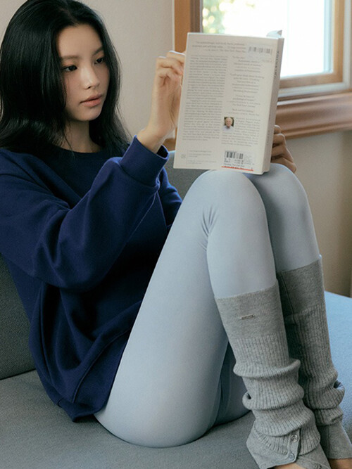 심리스 솔리드 8.5부 레깅스