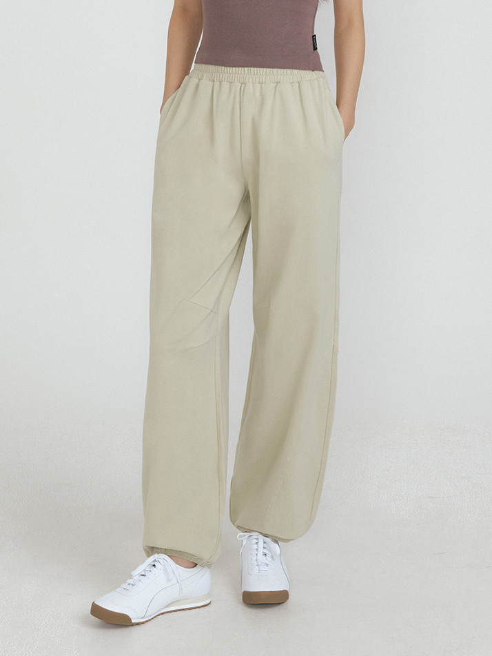 반다 라인컷 다트 팬츠