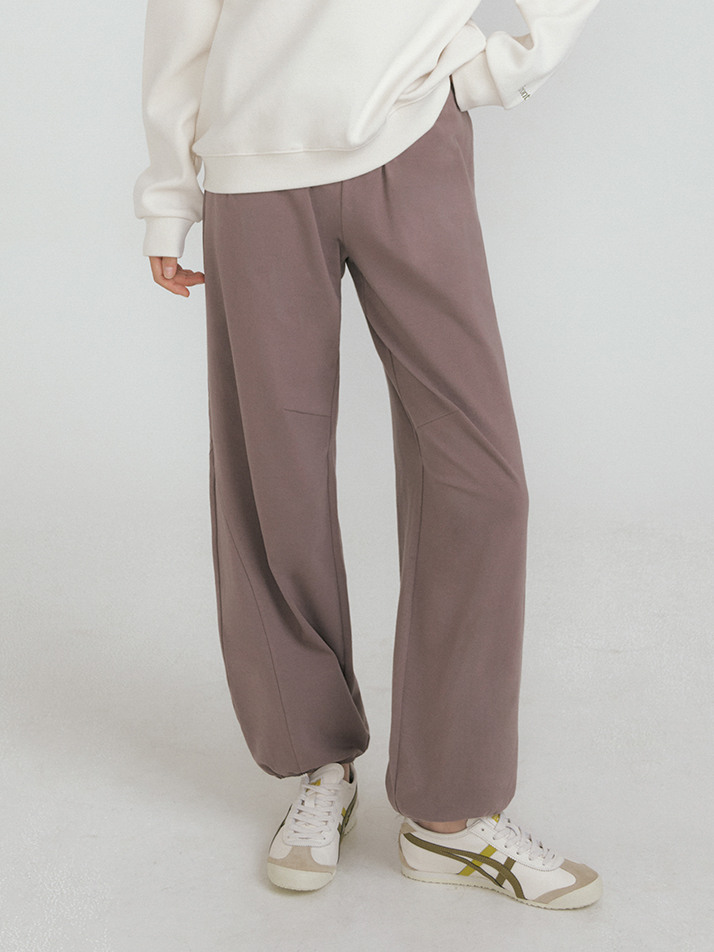 반다 라인컷 다트 팬츠