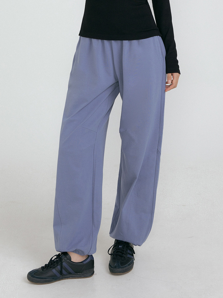 반다 라인컷 다트 팬츠