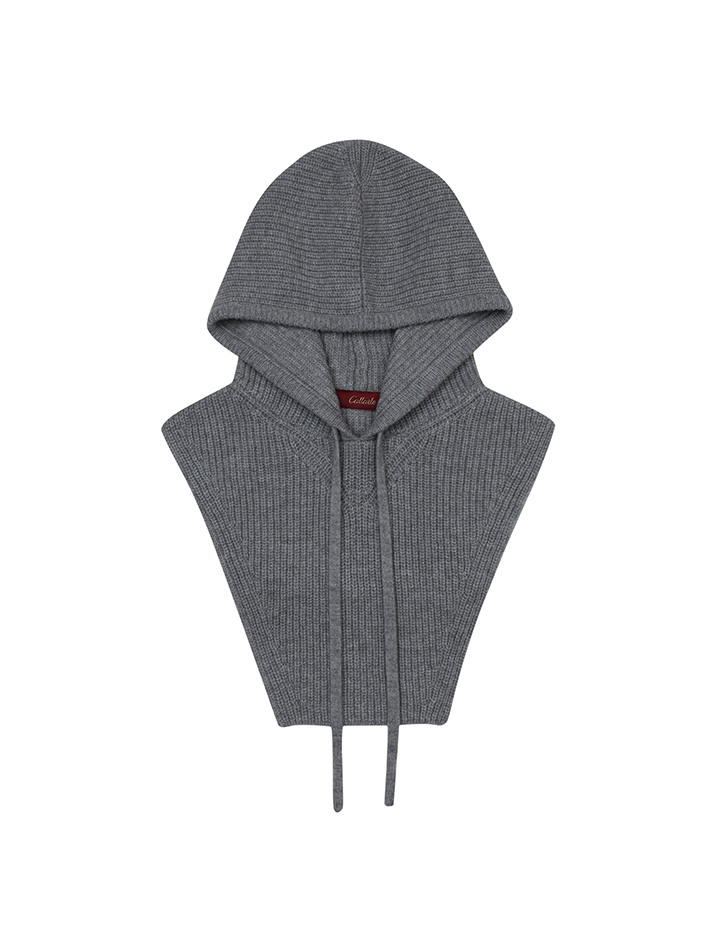 Cashmere Balaclava Cape
