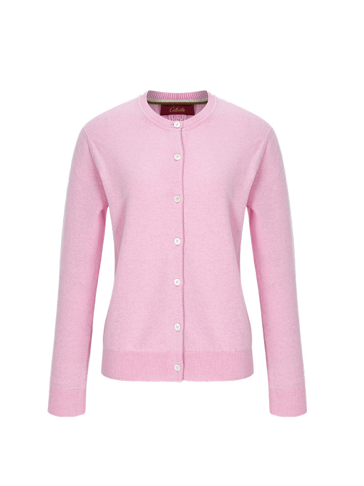 Cashmere Button Up Cardigan