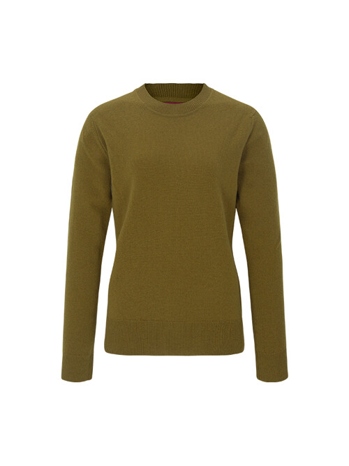 Cashmere Round Neck Knit Top