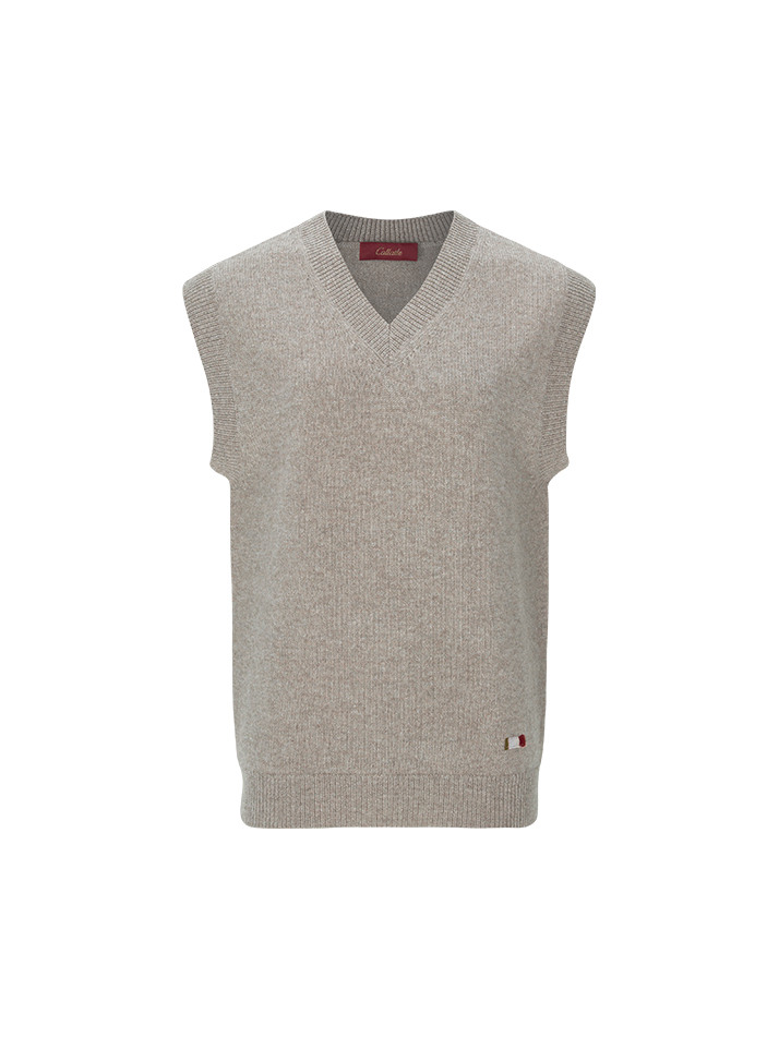 Cashmere V-Neck Vest