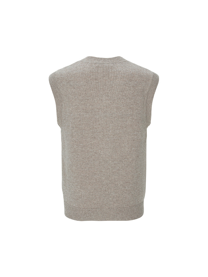 Cashmere V-Neck Vest