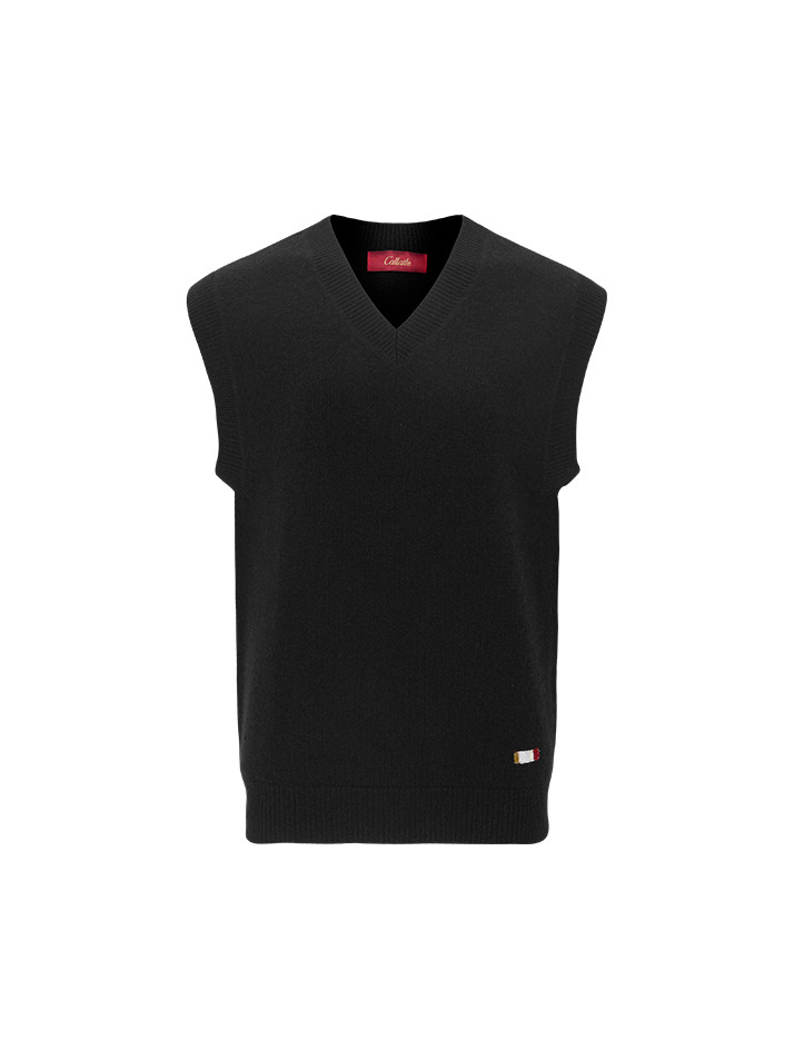 Cashmere V-Neck Vest