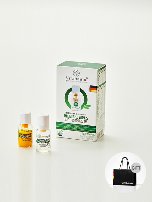 비타바움 멀티비타민 플러스 브이-컴플렉스 15 (12개입)+쇼핑백 증정