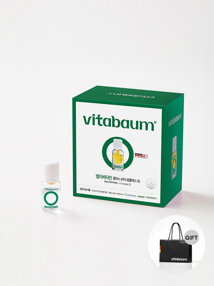 비타바움 멀티비타민 플러스 브이-컴플렉스 15 (30개입)+쇼핑백 증정