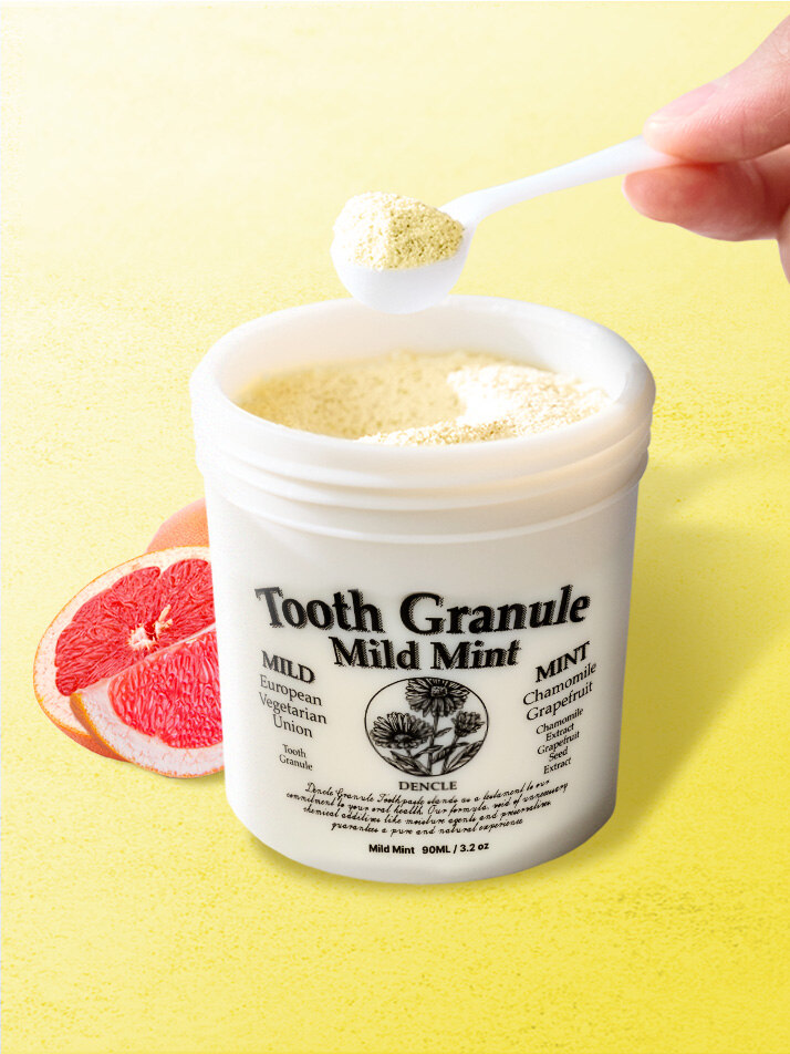 그래뉼치약_마일드민트