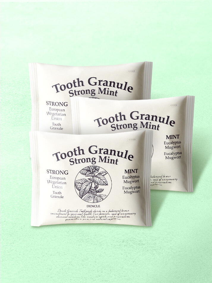 그래뉼치약 리필_스트롱민트