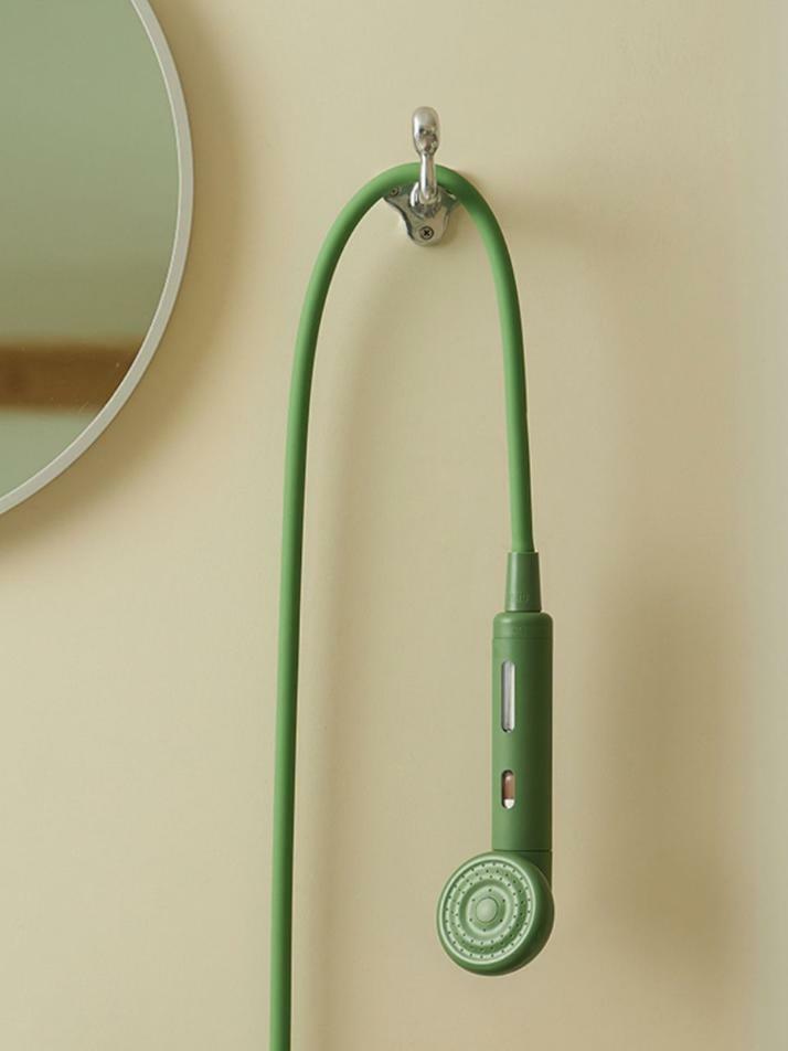 아로마 테라피 샤워 세트(샤워기 1개+샤워호스 1개+필터 3개+캡슐 6개) 색상 6종 택1