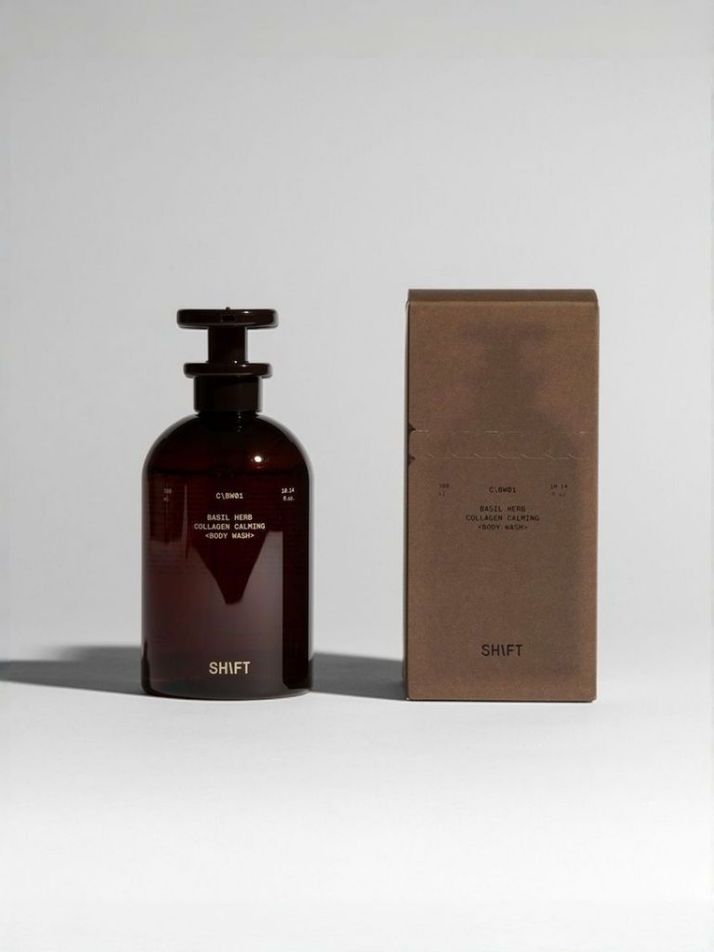 바질허브, 사이프러스 콜라겐 카밍 바디케어 세트(워시+로션)