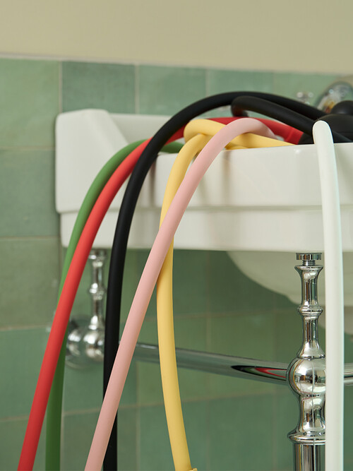 3세대 실리콘 샤워호스 6컬러(친환경 신소재&잔수배출) 1.5M/2M