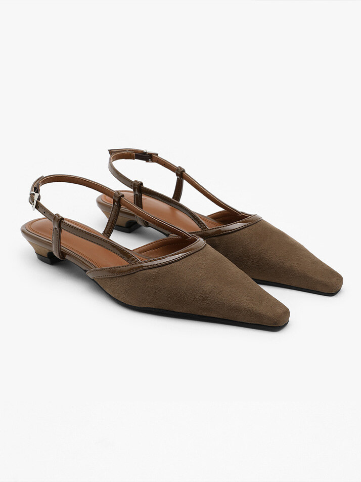 SOHO Suede Slingbacks