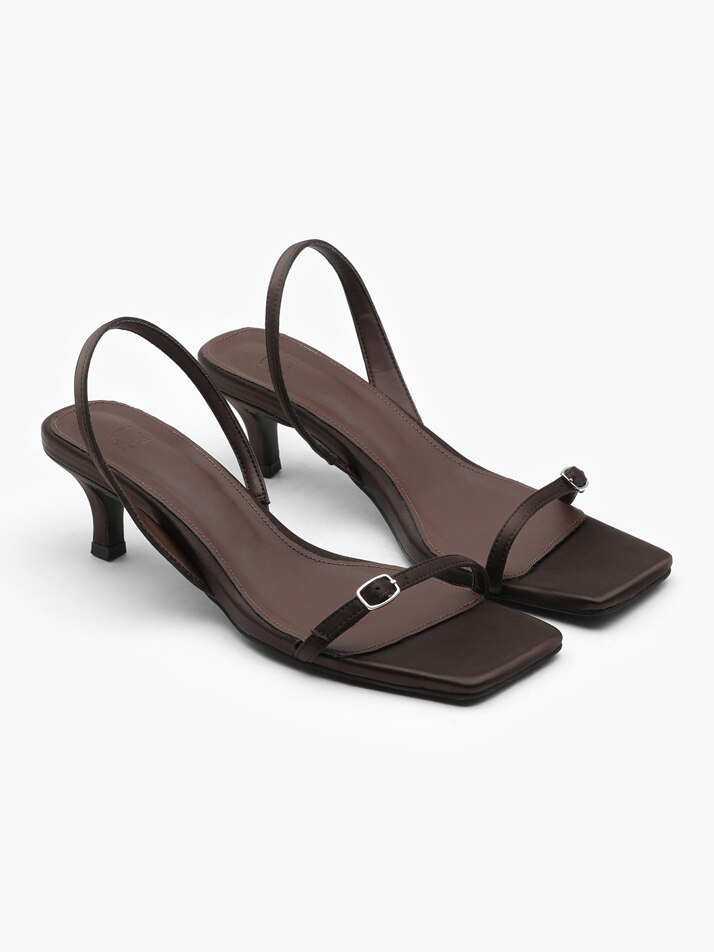 NOR Buckle Slingback Sandals (2color)