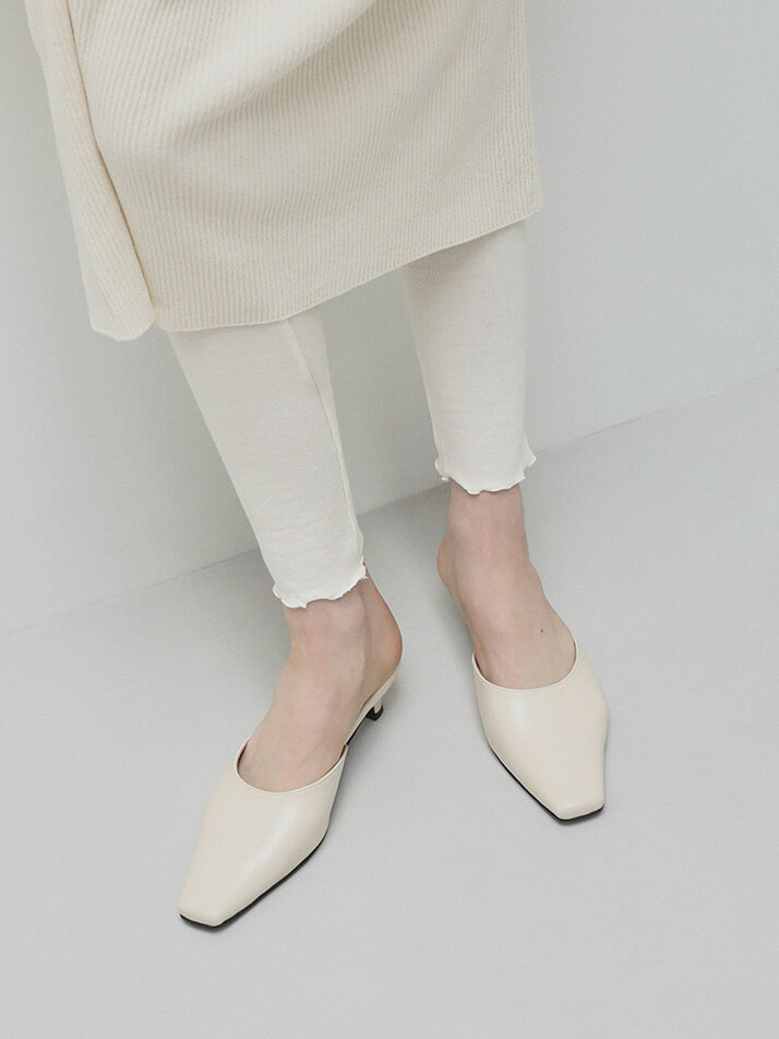 KIO Square Mules (2color)