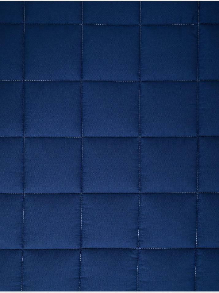 로빈 순면 베이직 누빔매트리스 커버 SS 110×205×30CM 네이비