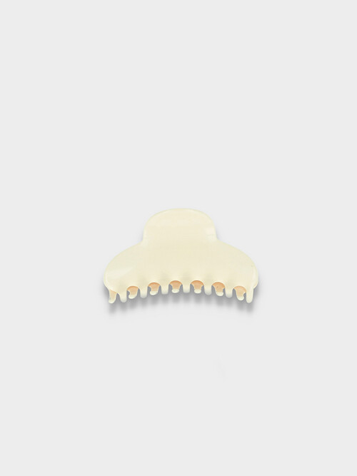 [Made in France] 클리쎄 라운딩 집게핀 中 Ivory