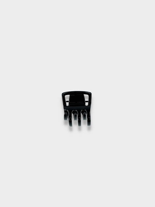 [Made in France] 모던펀칭 스퀘어 집게핀 Black