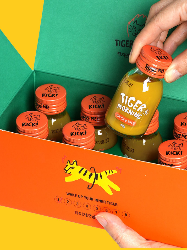 타이거모닝 진저샷 미니보틀