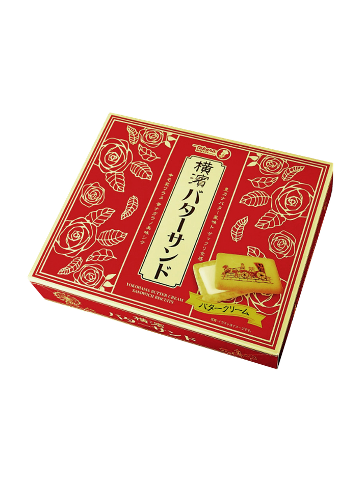 타카라 요코하마 버터크림 샌드 비스킷 박스 136g