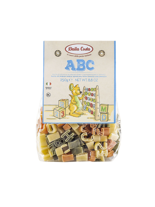 달라코스타 삼색 알파벳 250g