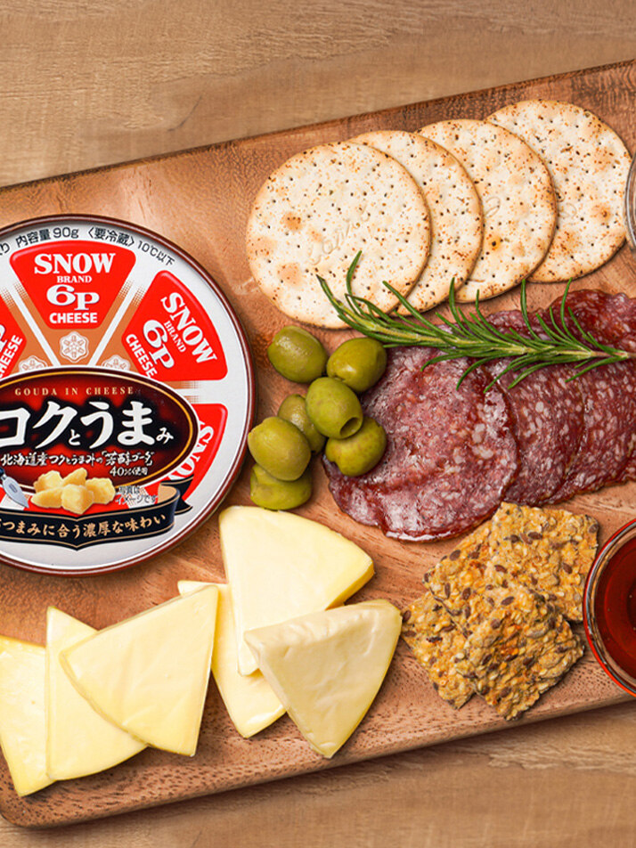 유키지루시 6P 포션치즈 리치앤 우마미 (90g)